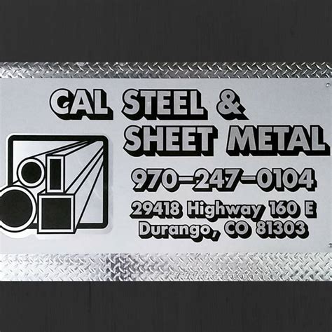 valley sheet metal durango|cal steel & sheet metal.